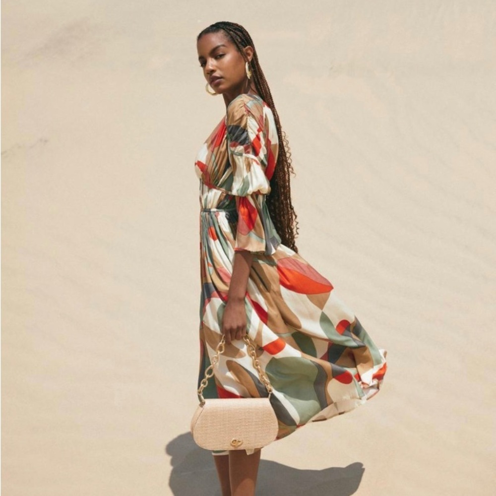 NEW W TAGS! cult gaia ANYSIA DRESS (Light Lava)